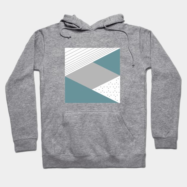 Shapes decor 1 Hoodie by PrintedDreams